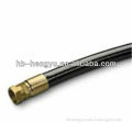 Hydraulic high pressure braided rubber hose tube smooth surface EN853 2SN